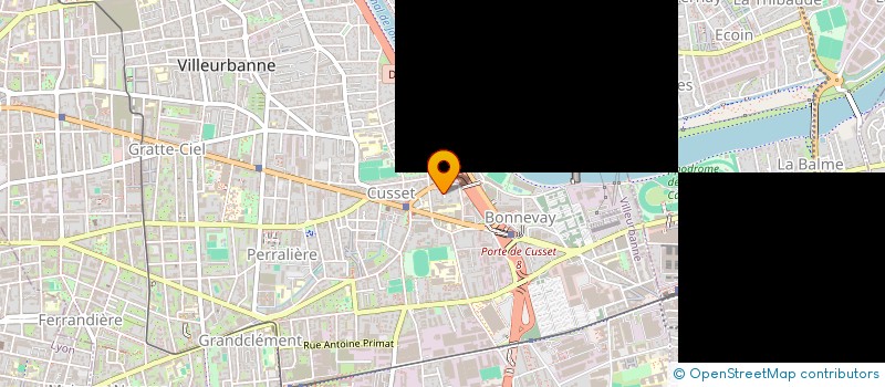 localisation de l'entreprise SCI BOXCHANIN  VILLEURBANNE