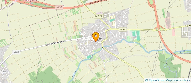 localisation de l'entreprise SCI BOY 4  GEISPOLSHEIM