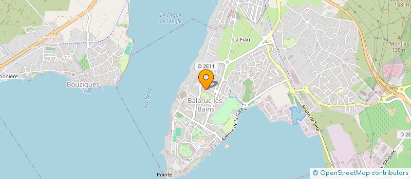 localisation de l'entreprise SCI BOY  BALARUC-LES-BAINS