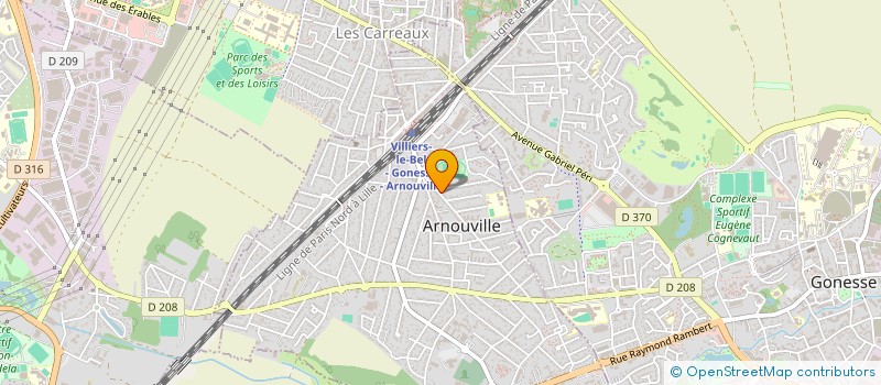 localisation de l'entreprise SCI BOYADJIAN  ARNOUVILLE