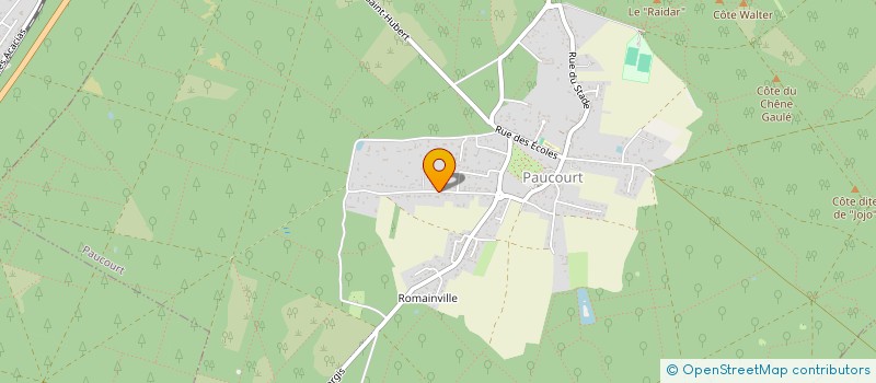 localisation de l'entreprise SCI BOYBLANC  PAUCOURT