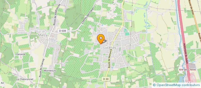 localisation de l'entreprise SCI BOYER  LUCENAY