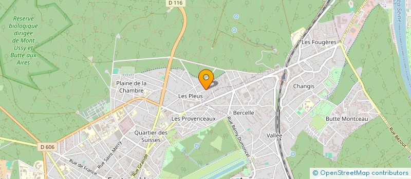 localisation de l'entreprise SCI BOYER BARRET  FONTAINEBLEAU