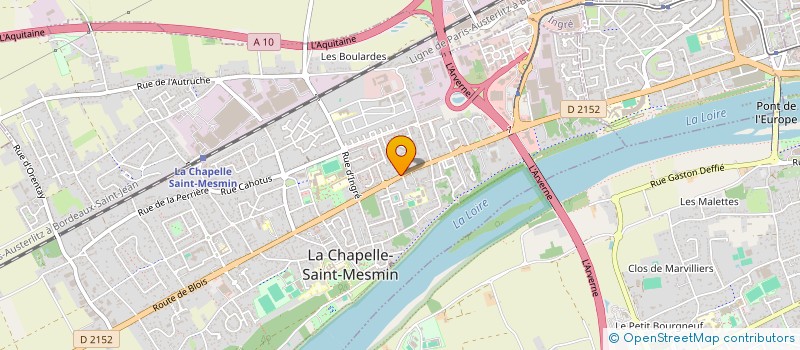 localisation de l'entreprise SCI BOYER THABARIN à LA CHAPELLE-SAINT-MESMIN