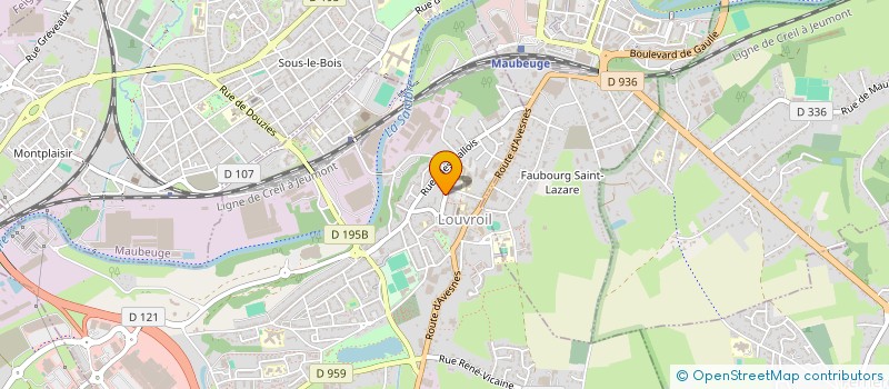 localisation de l'entreprise SCI  BOYER-ZAITI  LOUVROIL