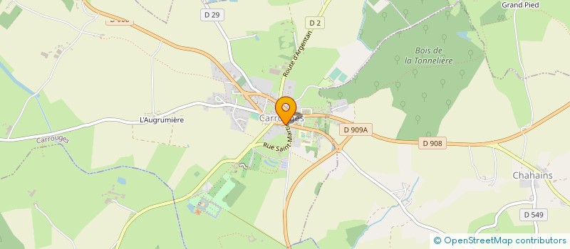 localisation de l'entreprise SCI BOYKENS FINOT à CARROUGES