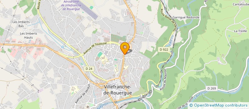 localisation de l'entreprise SCI BOYLANDRY  VILLEFRANCHE-DE-ROUERGUE