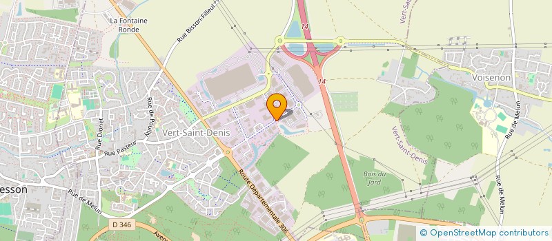 localisation de l'entreprise SCI BOYS  MONTEREAU-SUR-LE-JARD