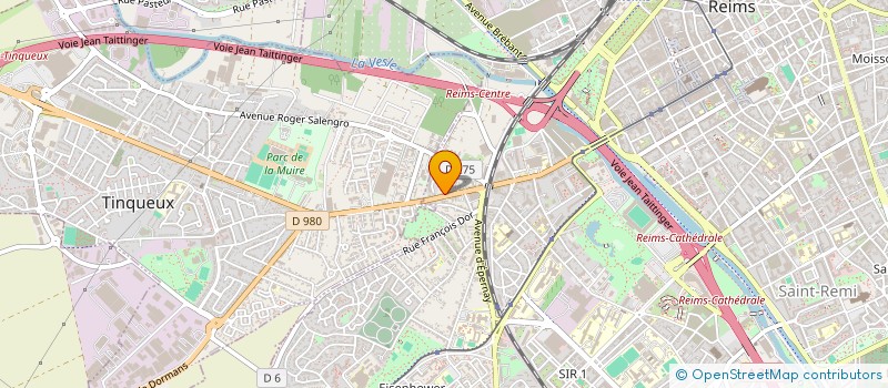 localisation de l'entreprise SCI BOZETTO DEREGARD  REIMS