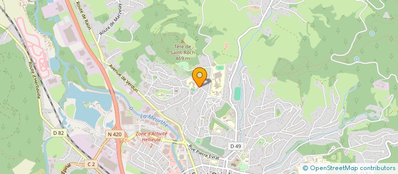 localisation de l'entreprise SCI BOZKURT  SAINT-DIE-DES-VOSGES