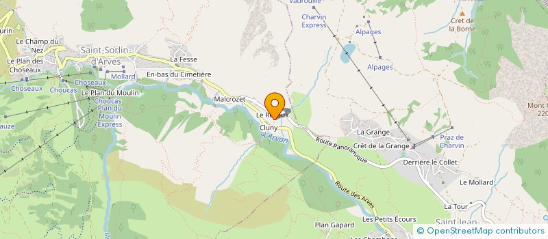 localisation de l'entreprise SCI BOZON  SAINT-SORLIN-D ARVES