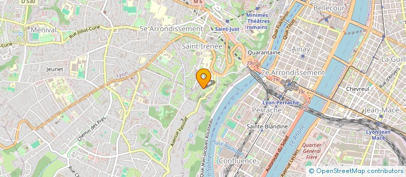 localisation de l'entreprise SCI BOZON-GRANGER  LYON