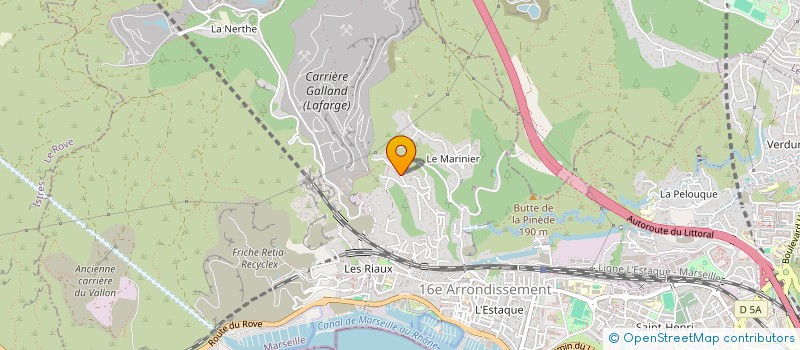 localisation de l'entreprise SCI BPA à MARSEILLE