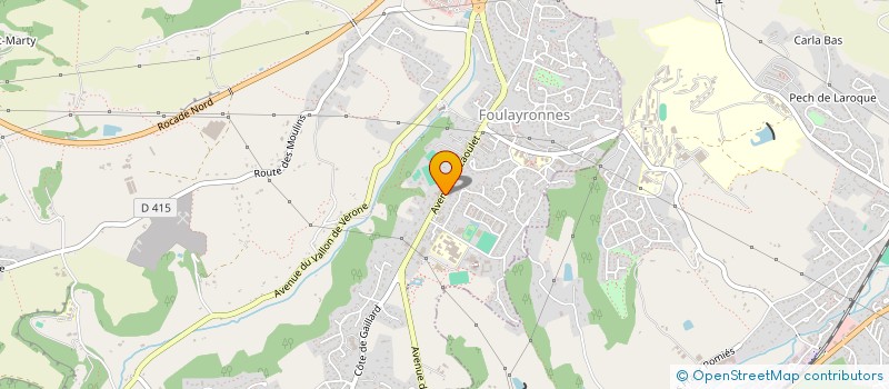 localisation de l'entreprise SCI BPCC GESTIMMO à FOULAYRONNES