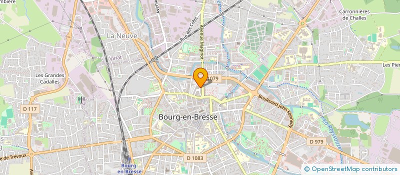 localisation de l'entreprise SCI BPE à BOURG-EN-BRESSE