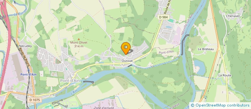 localisation de l'entreprise SCI BPMLH  VARAMBON