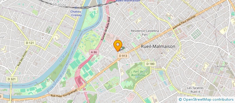 localisation de l'entreprise SCI BPN à RUEIL-MALMAISON