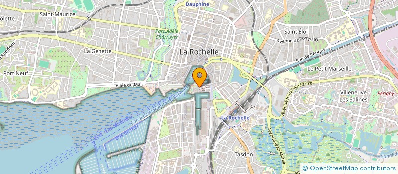 localisation de l'entreprise SCI BPTR  LA ROCHELLE