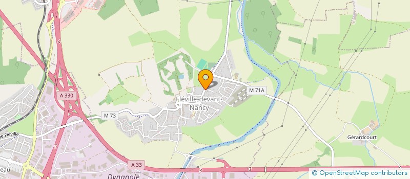 localisation de l'entreprise SCI BR  FLEVILLE-DEVANT-NANCY