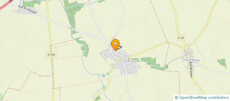 localisation de l'entreprise SCI BR IMMO à CORANCEZ