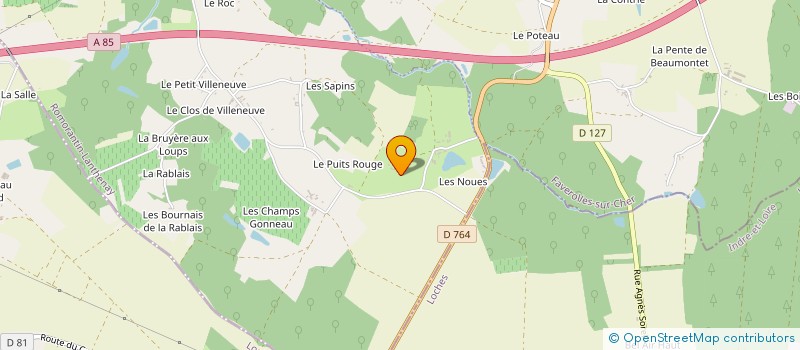 localisation de l'entreprise SCI BR3M  SAINT-GEORGES-SUR-CHER