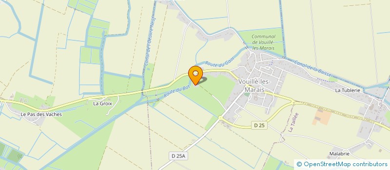 localisation de l'entreprise SCI BRABANCES VENDEENNES  VOUILLE-LES-MARAIS