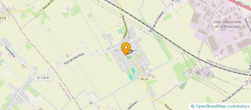 localisation de l'entreprise SCI BRABANT FAMILY  BOIS-GRENIER