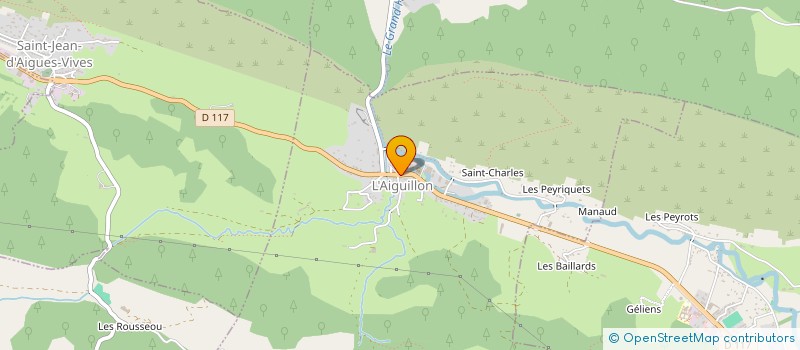 localisation de l'entreprise SCI BRABO GONZALEZ à L'AIGUILLON