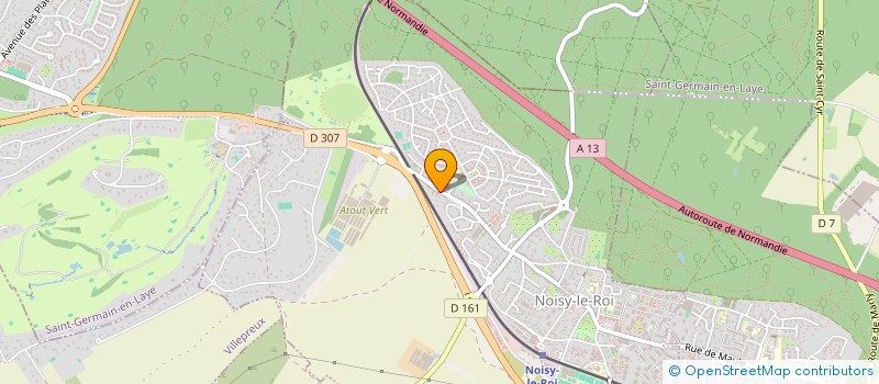 localisation de l'entreprise SCI BRACC.A.ROQ à NOISY-LE-ROI