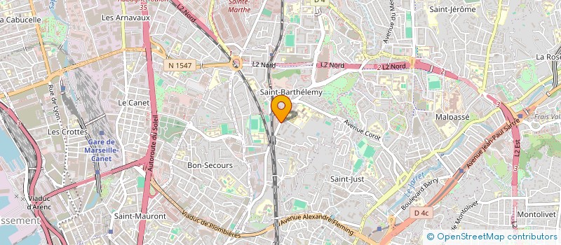 localisation de l'entreprise SCI BRACHEMI à MARSEILLE