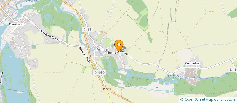 localisation de l'entreprise SCI BRACHET  DOINGT