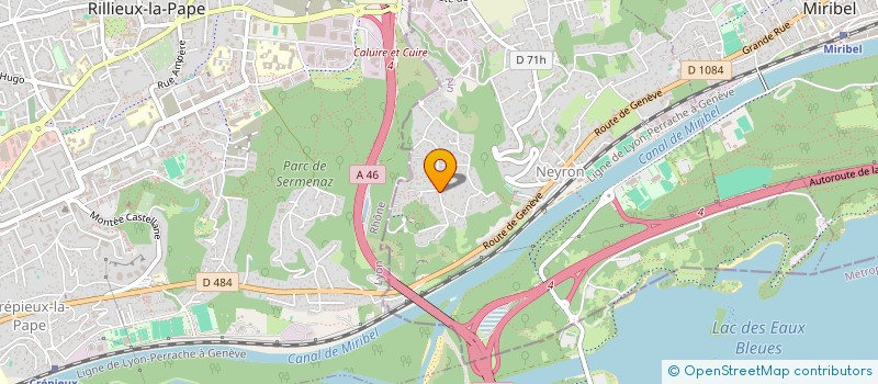 localisation de l'entreprise SCI BRACHET COMTET  NEYRON