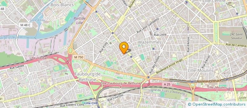 localisation de l'entreprise SCI BRACKE BRIQUES à LILLE