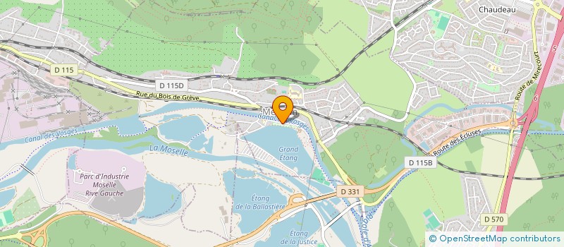 localisation de l'entreprise SCI BRACO  MESSEIN