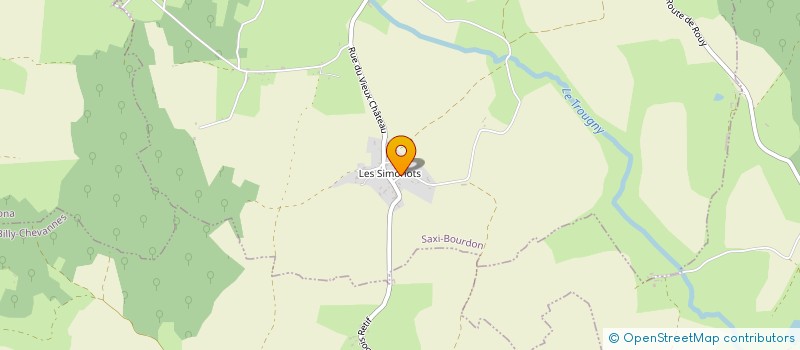 localisation de l'entreprise SCI BRAEM-LUTSEN à SAXI-BOURDON