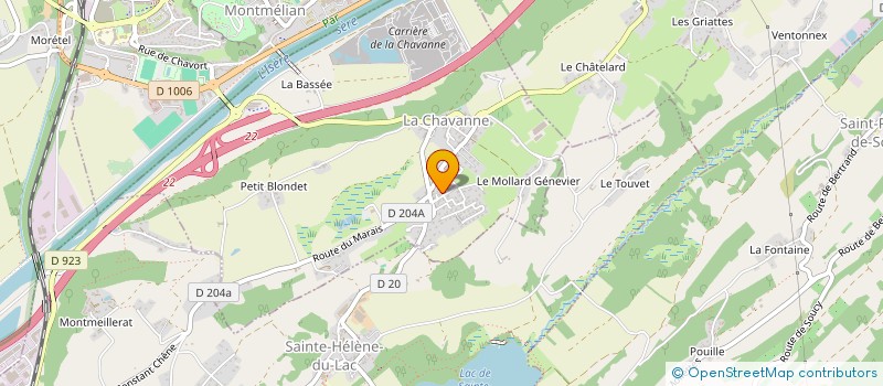 localisation de l'entreprise SCI BRAGA  LAISSAUD