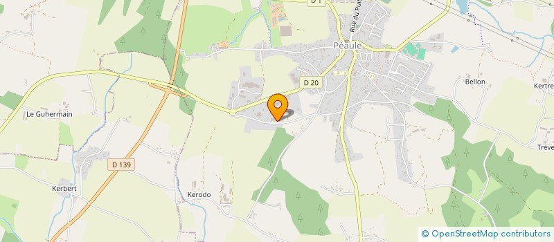 localisation de l'entreprise SCI BRAGUIER-LOUER  PEAULE