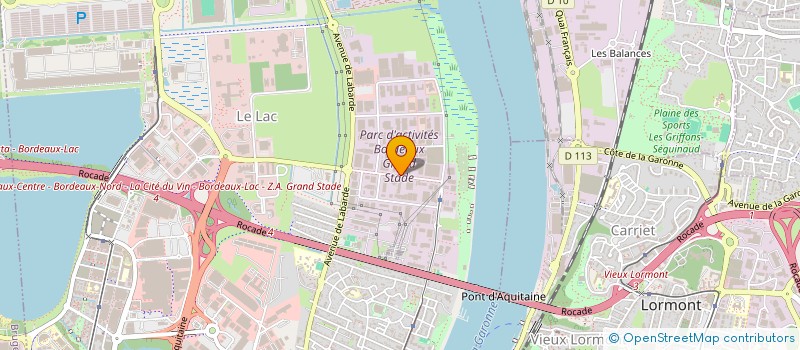 localisation de l'entreprise SCI BRAHAMI VERDON à BORDEAUX