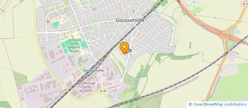 localisation de l'entreprise SCI BRAHIM MARZOUK à GOUSSAINVILLE