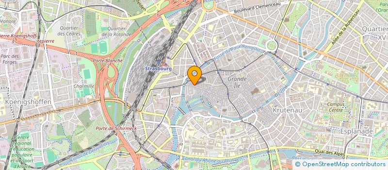 localisation de l'entreprise SCI BRAHMS 1ERE à STRASBOURG