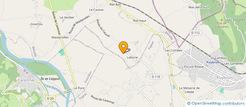 localisation de l'entreprise SCI BRALU  BETAILLE