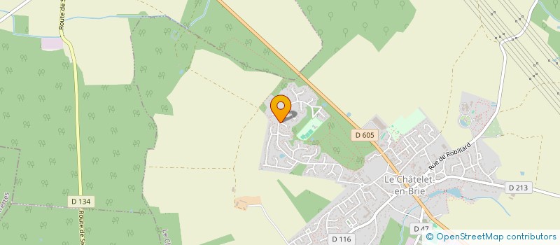 localisation de l'entreprise SCI BRAMAAS  LE CHATELET-EN-BRIE