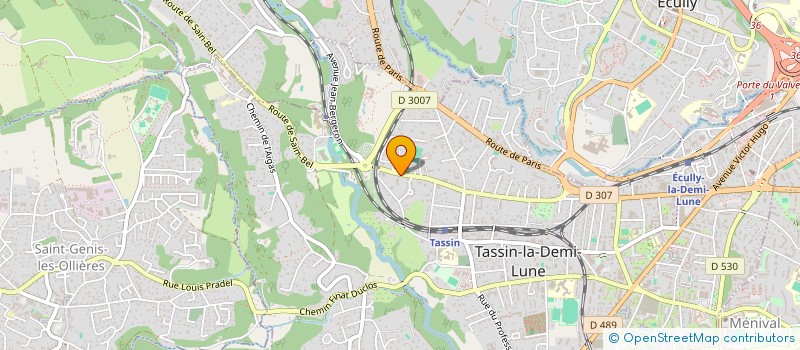 localisation de l'entreprise SCI BRAMAFAN 21  TASSIN-LA-DEMI-LUNE