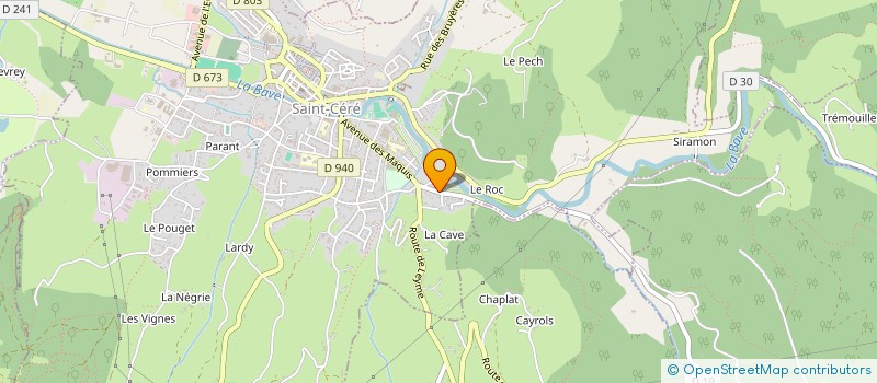 localisation de l'entreprise SCI BRAMAR  SAINT-LAURENT-LES-TOURS