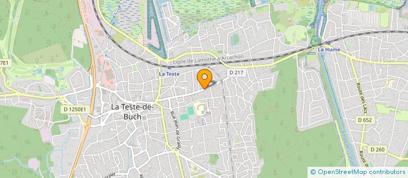 localisation de l'entreprise SCI BRAME LOUP à LA TESTE-DE-BUCH