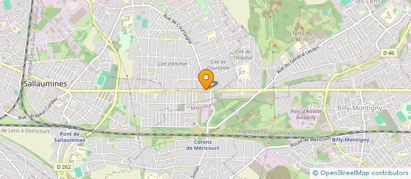 localisation de l'entreprise SCI BRAMED  NOYELLES-SOUS-LENS