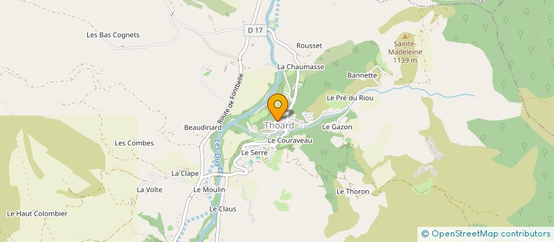 localisation de l'entreprise SCI BRAMEFAN  BARRAS