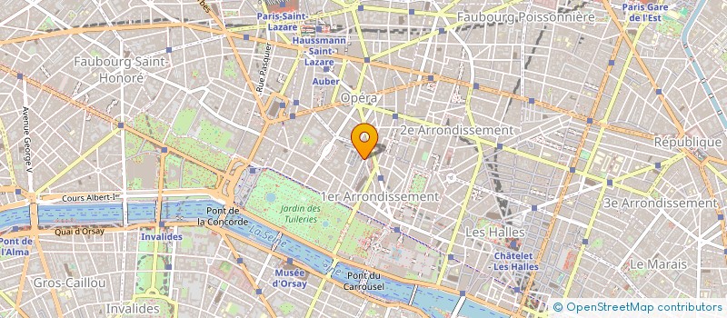 localisation de l'entreprise SCI BRANCHERGA  PARIS