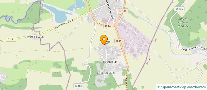 localisation de l'entreprise SCI BRANCHU-WECKSTEEN à GISORS