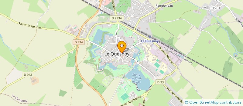 localisation de l'entreprise SCI BRANCOURT à LE QUESNOY